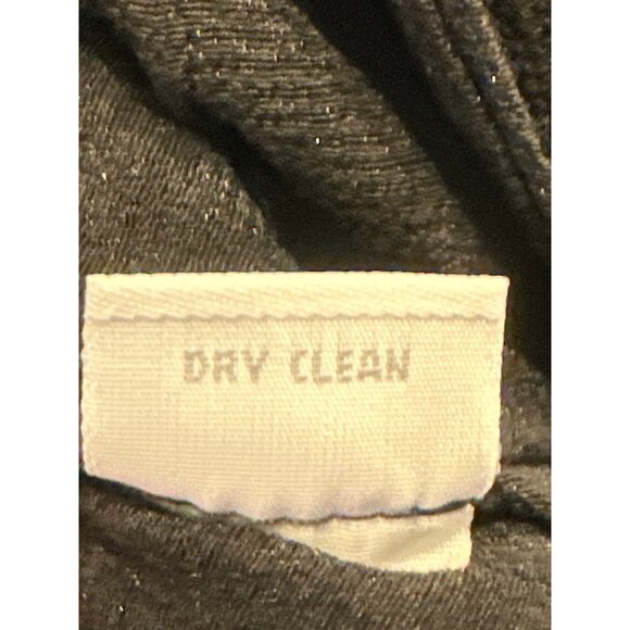 Relativity Womens Jet Black Sheer Long Sleeve Tie Waist Jacket PL - Picture 5 of 6